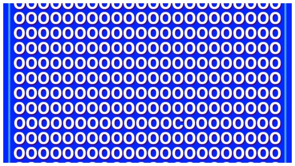 Optical Illusion – Can You Find the Hidden ‘C’ in 15 Seconds?
