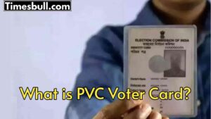 Pvc Voter Card