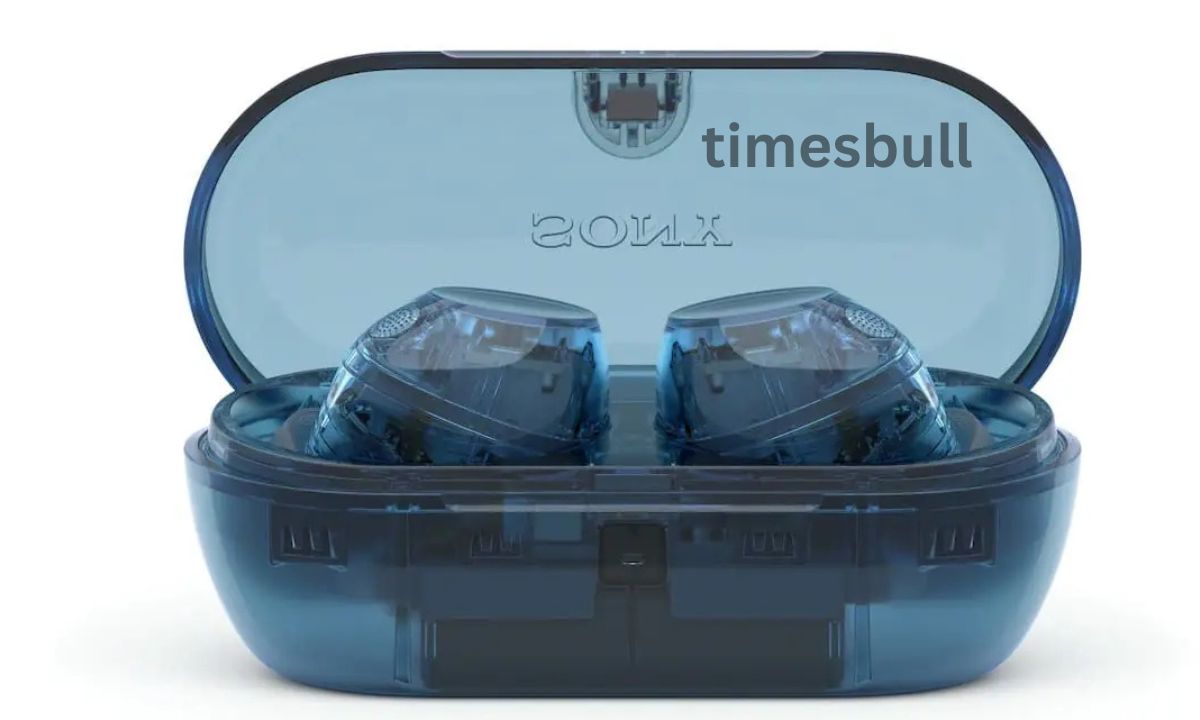 Sony transparent earbuds with