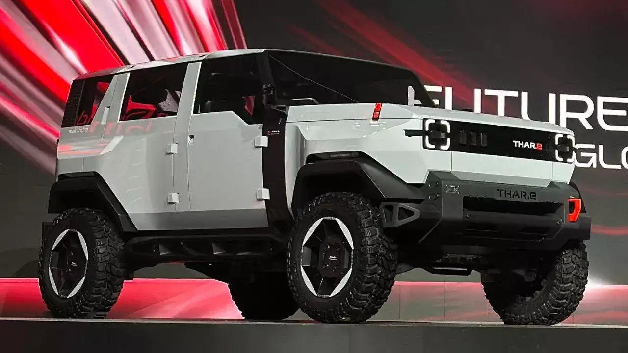 Mahindra Vision T Concept SUV...