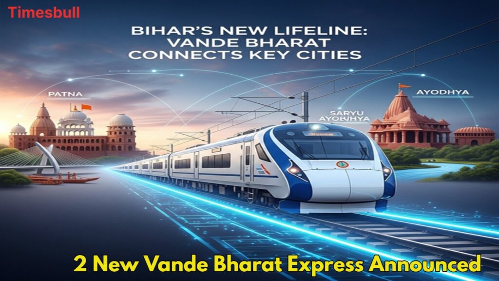 Indian Railway’s Big Gift: Bihar Gets 2 New Vande Bharat Express Trains Ahead of Elections