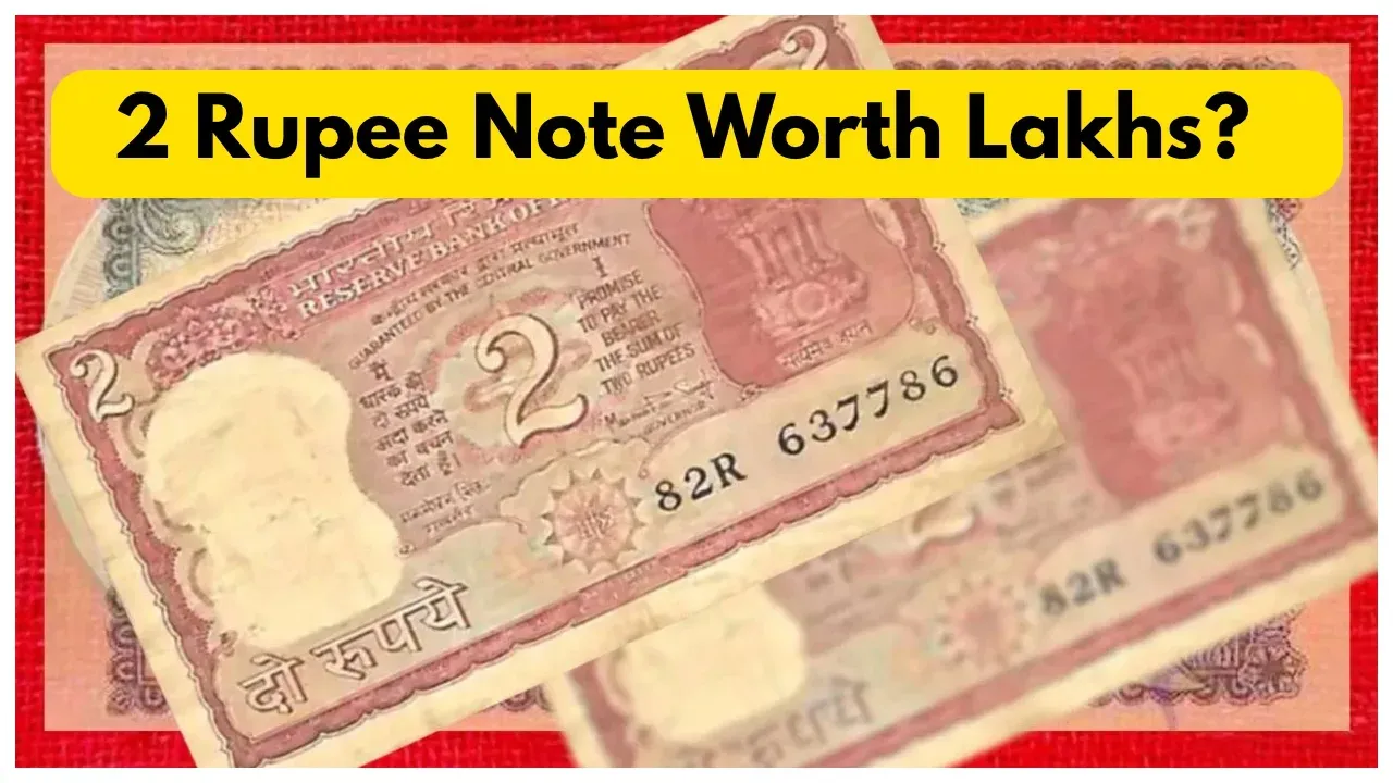 2 Rupees Note