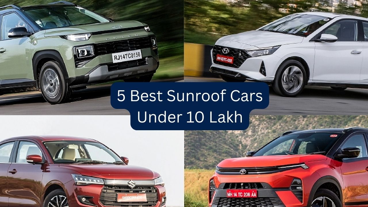 5 Best Sunroof Cars