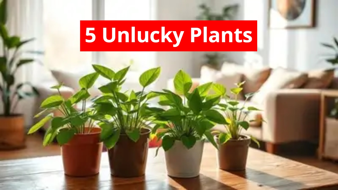 5 Unlucky Plants That Drain...