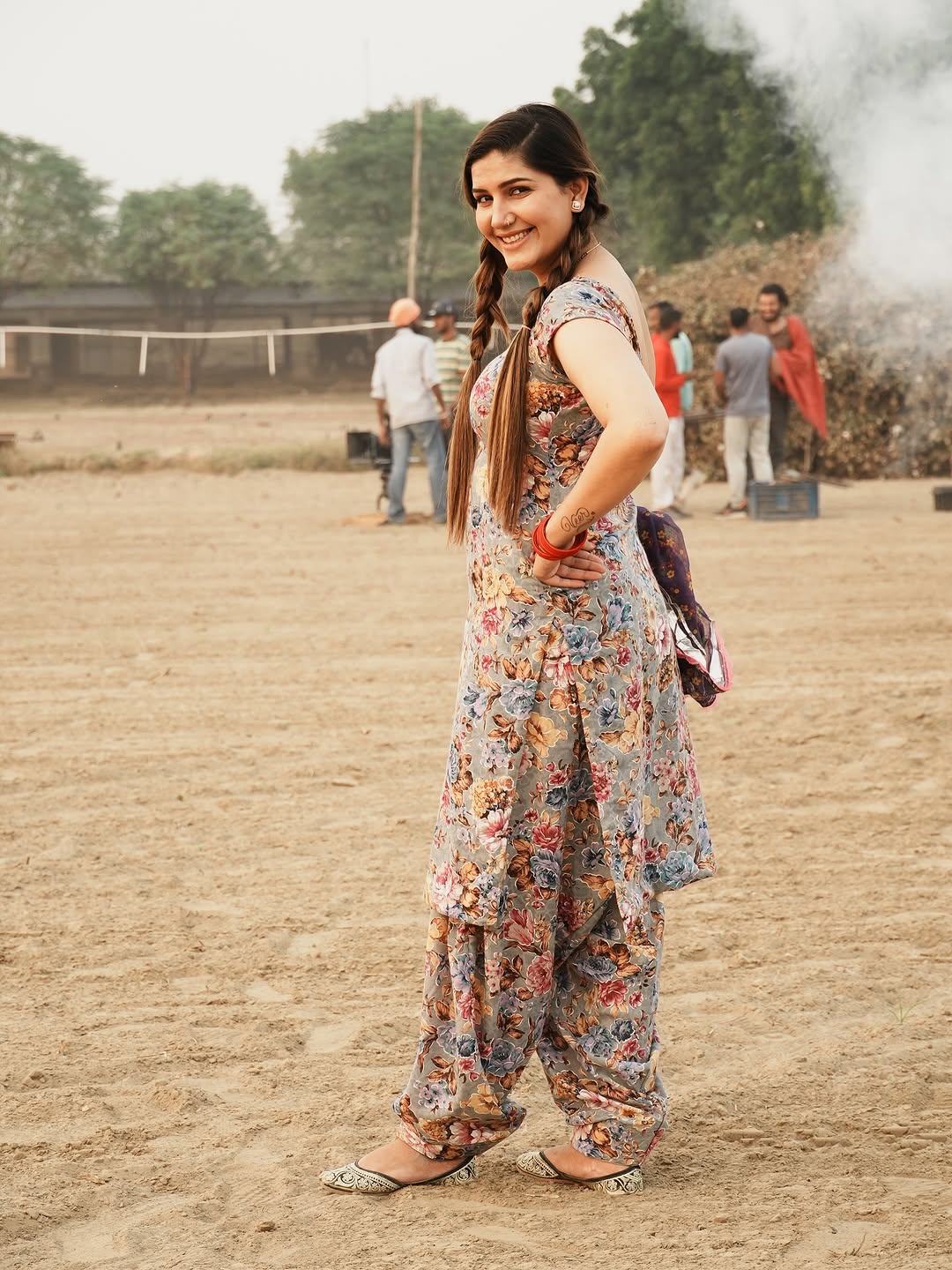 Sapna Choudhary Killer Desi Look...