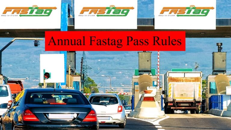 Annual Fastag Pass Rules