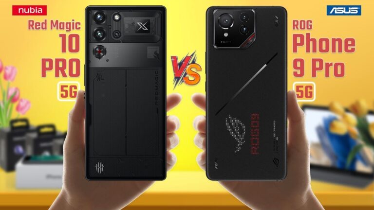 Asus Rog Phone 9 Pro Vs Nubia Red Magic 10 Pro 5g