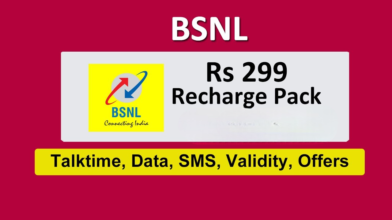 BSNL Rs 299 Plan Introduced...