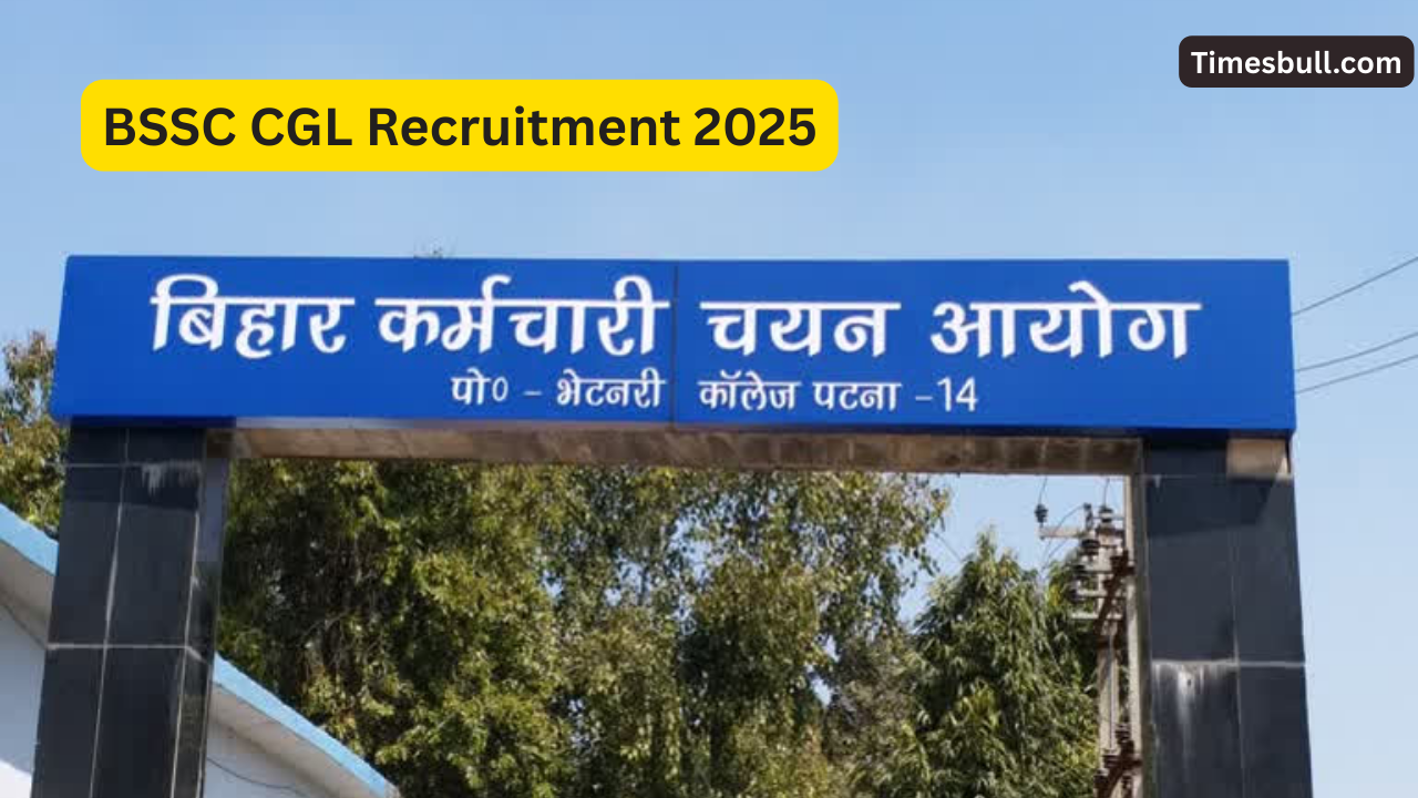 BSSC CGL Recruitment 2025: Apply...