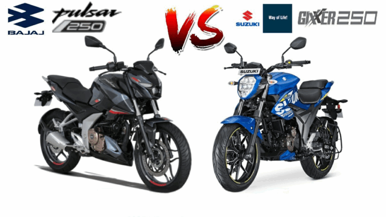 Bajaj Pulsar N250 vs Suzuki Gixxer 250 – Which 250cc Bike Offers More Value?