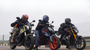 Bajaj Pulsar NS400Z vs KTM Duke 390 vs TVS Apache RTR 310 