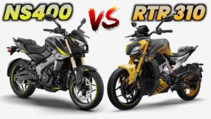 Bajaj Pulsar NS400Z vs TVS Apache RTR 310: Battle of Power, Style, and Performance