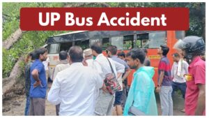 UP Bus Accident – 5 Dead as Tree Falls on Roadways Bus in Barabanki Amid Heavy Rain