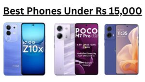 Best Phones Under Rs 15,000 in India: iQOO Z10x, Poco M7 Pro, or Moto G85?