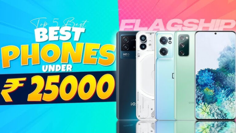 Best Smartphones Under Rs 25,000 in India 2025