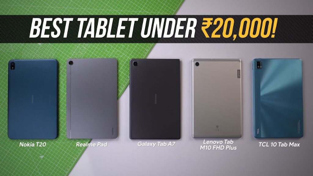 Best Tablets Below Rs 20,000 : OnePlus Pad Lite, OPPO Pad SE, and More Top Picks