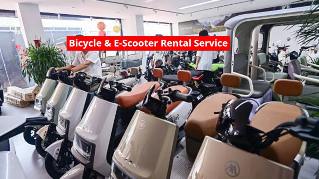 Bicycle & E-Scooter Rental Service: Low Investment, High Profit – Earn 1 Lakh Ruppes/Month with This Smart Business Idea