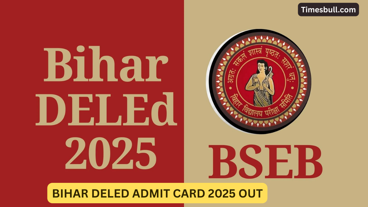 Bihar DElEd 2025: Exam Date...
