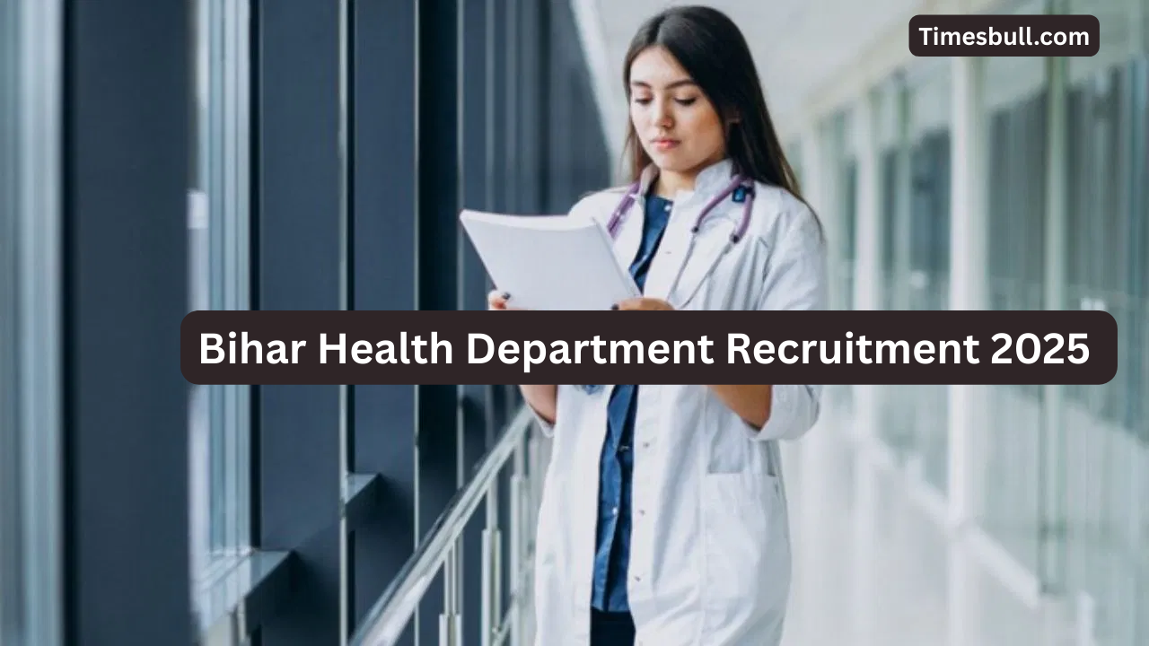 Bihar Lab Technician Recruitment 2025:...