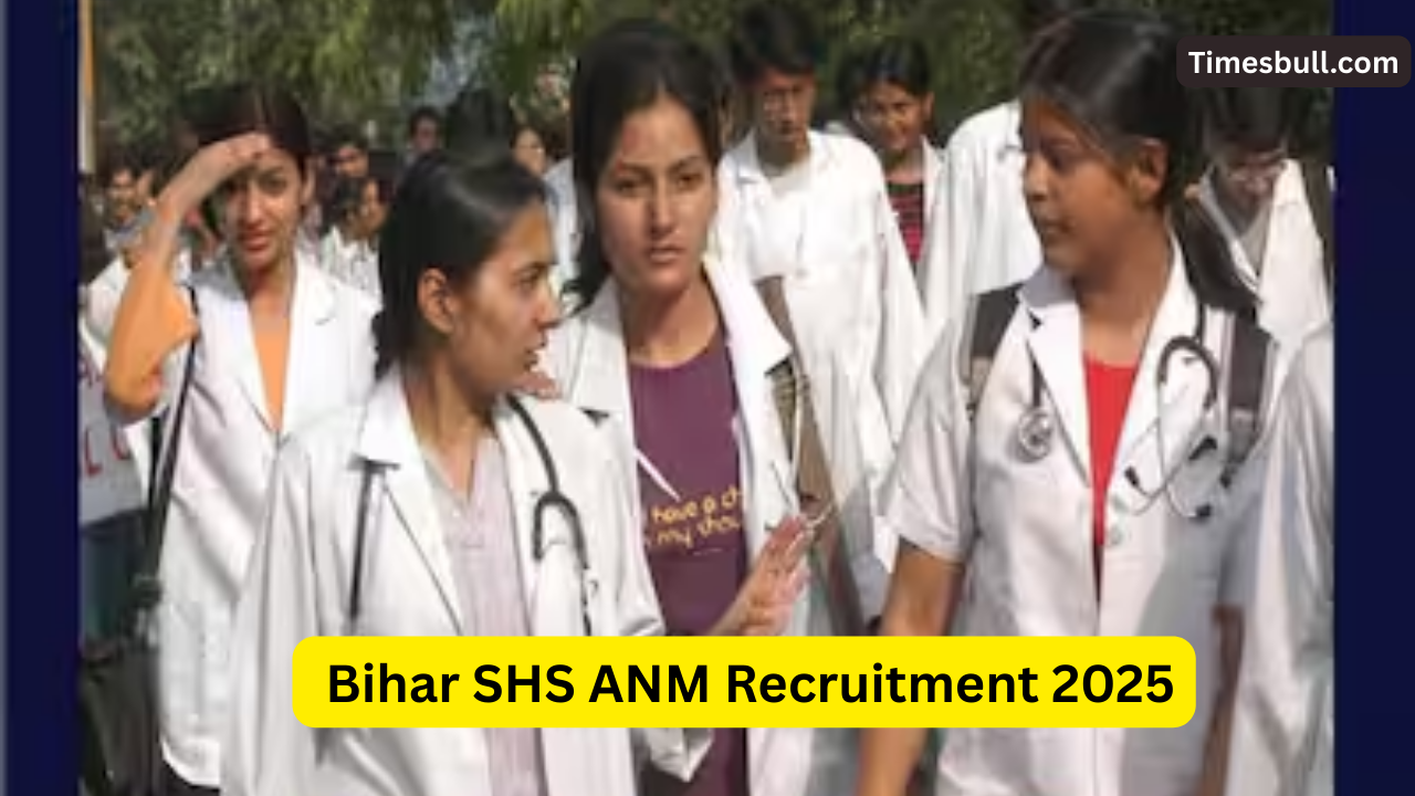 Bihar SHS ANM Recruitment 2025...