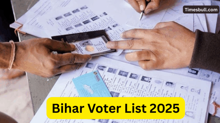 Bihar Voter List 2025 Released: Check Your Name Online and Add Missing Names