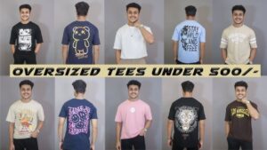 Comfy, Printed and Oversized: Best Cotton T-Shirts You Can Grab Under Rs 500