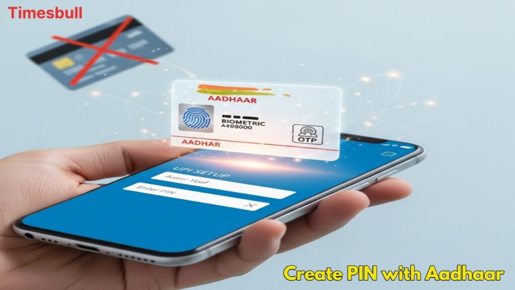 UPI Update 2025: Create or Reset UPI PIN Online with Aadhaar – No Debit Card Required