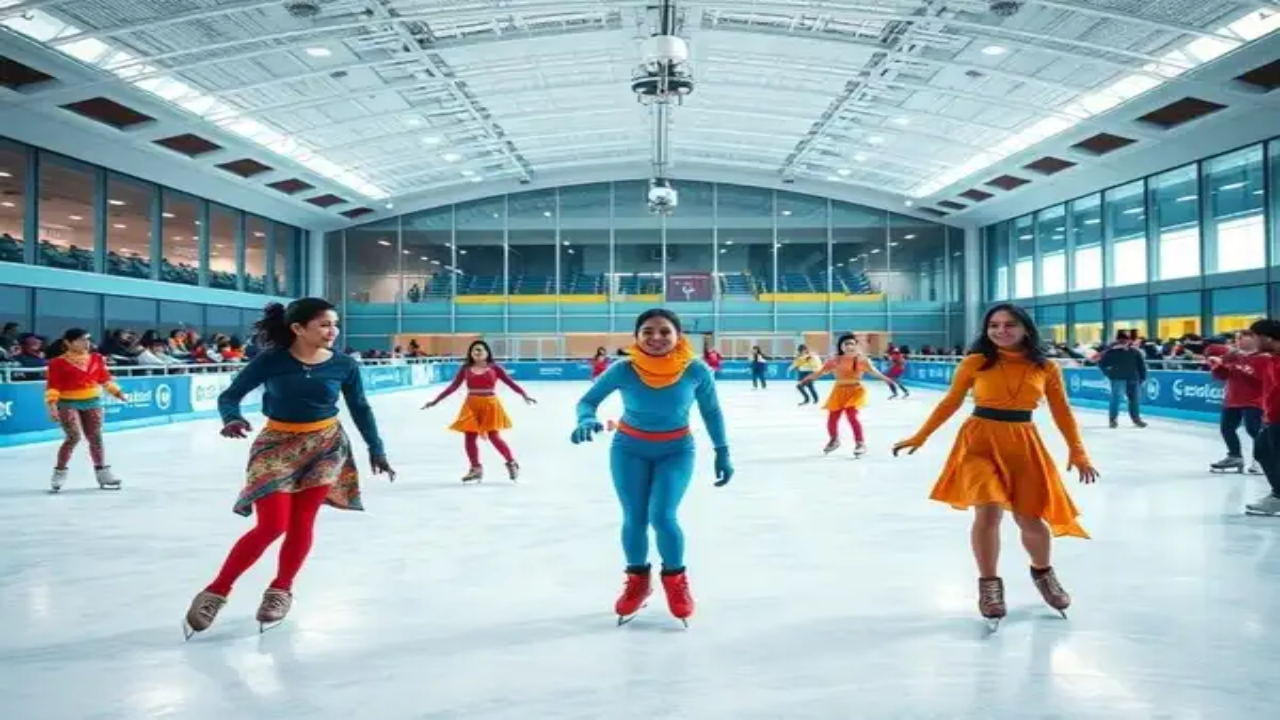 Delhi First World Class Ice Skating Rink