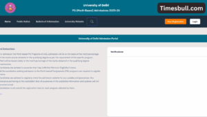 Delhi University UG Spot Round 1 Results 2025 Released at pg-merit.uod.ac.in – Don’t Miss These Important Steps!