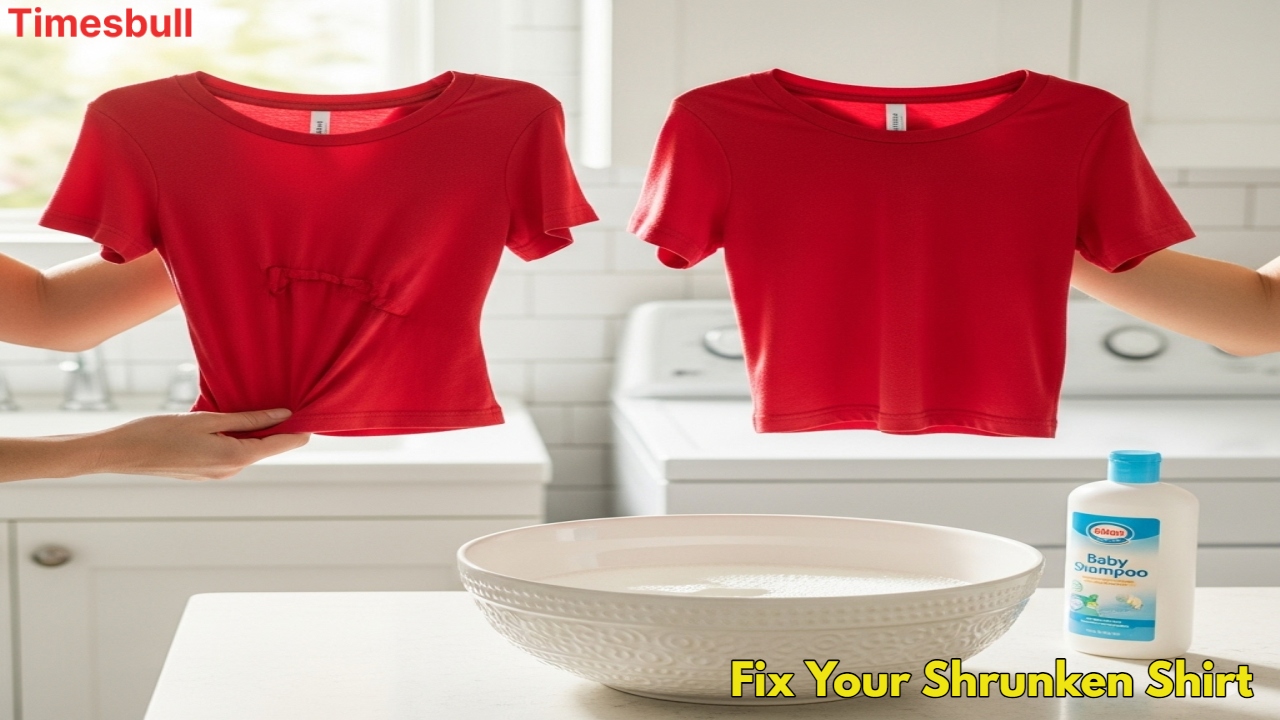 Fix Your Shrunken Shirt,