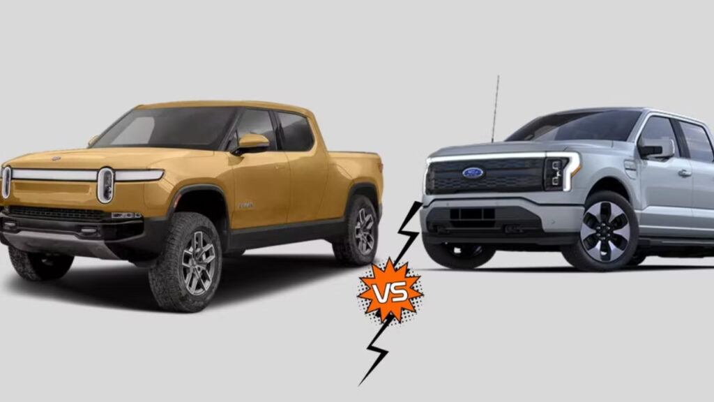 Ford F-150 Lightning vs Rivian R1T 