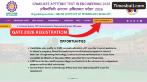 GATE 2026 Registration Opens at gate2026.iitg.ac.in- Check Dates and Fees