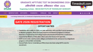 Good News! GATE 2026 Registration Begins at gate2026.iitg.ac.in, Check Dates and Details Here