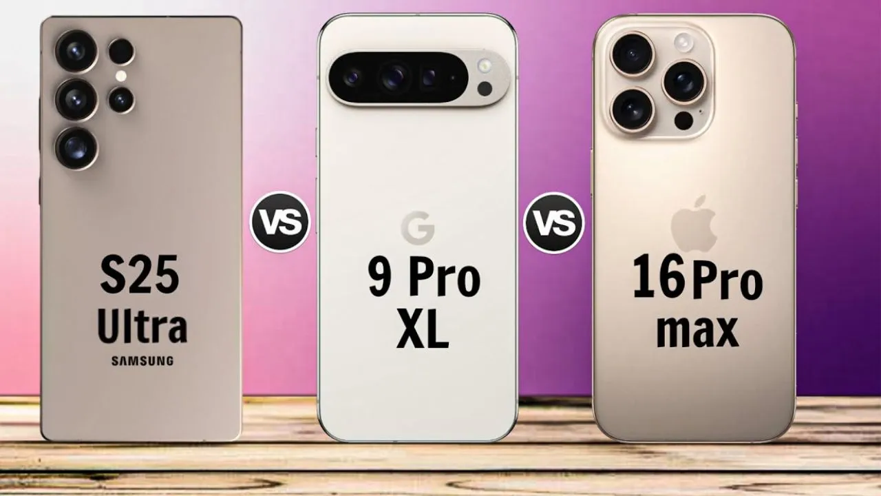 Galaxy S25 Ultra Vs Iphone 16 Pro Max Vs Pixel 9 Pro Xl