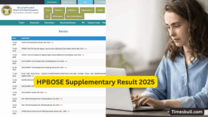 HPBOSE Supplementary Result 2025 – How to Check Himachal Pradesh Board Class 10, 12 Score Via Mobile
