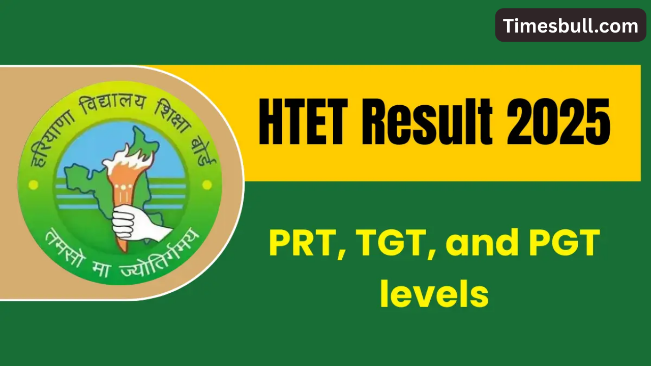 Haryana TET result released on...
