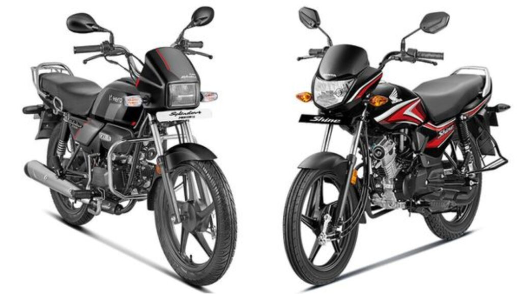 Hero Splendor Plus Xtec vs Honda Shine 125