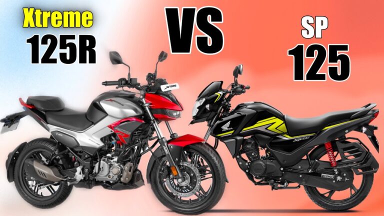 Hero Xtreme 125R vs Honda SP125 – Best 125cc Commuter Bike Comparison in 2025