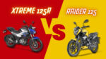 Hero Xtreme 125R vs TVS Raider 125