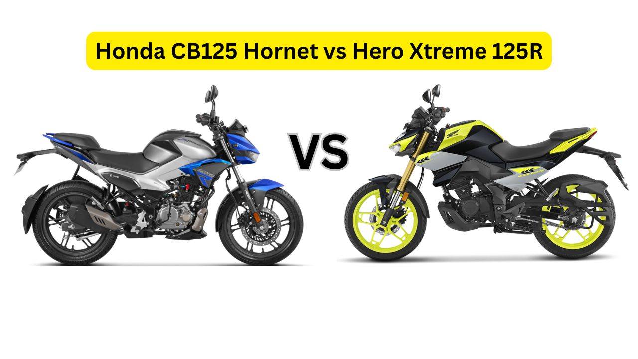 Honda CB125 Hornet vs Hero...