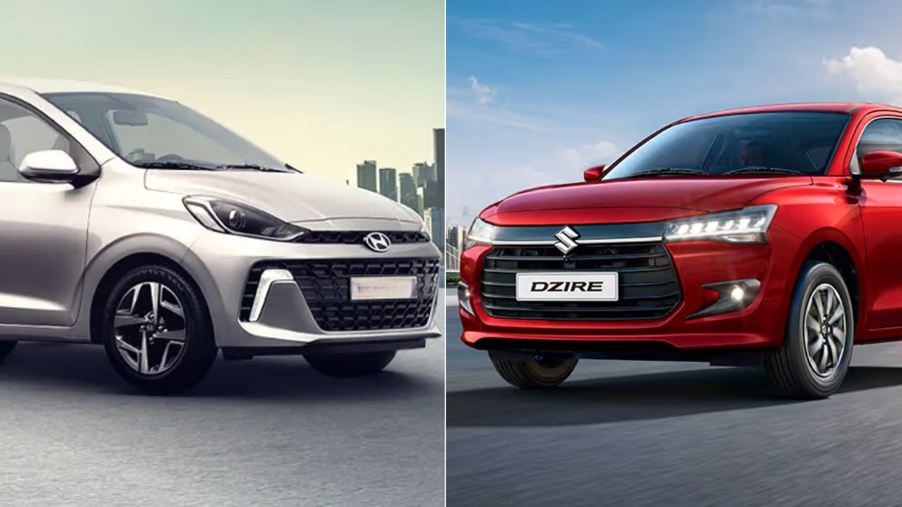 Hyundai Aura CNG vs Maruti Suzuki Dzire CNG