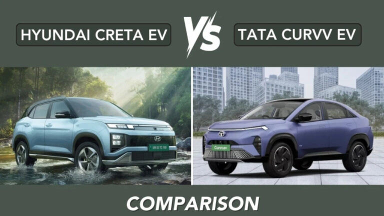 Hyundai Creta EV vs Tata Curvv EV : Which Electric SUV Should You Buy in 2025?