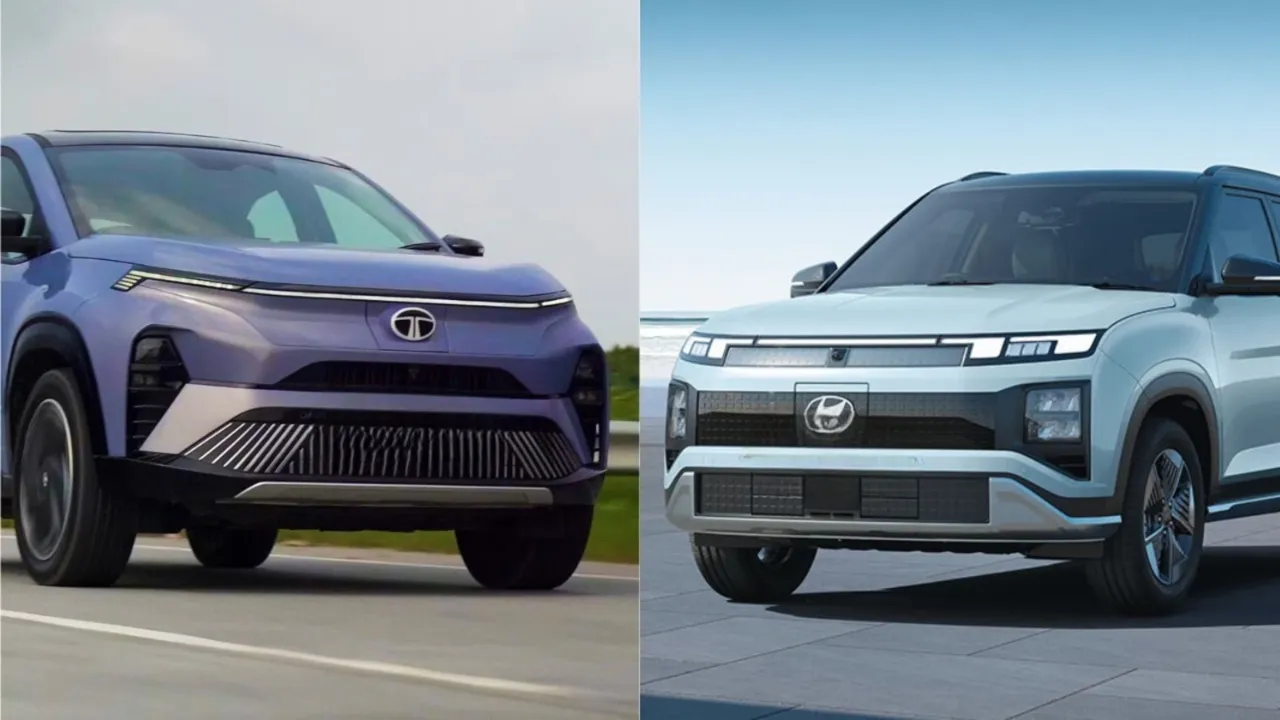 Hyundai Creta EV vs Tata Nexon EV 