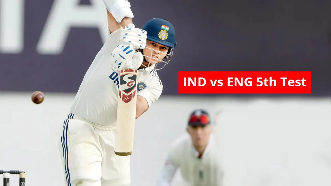 IND vs ENG 5th Test
