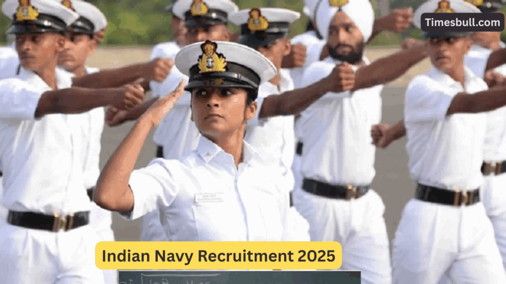 Indian Navy Recruitment 2025: 1200+ Vacancies for 10th Pass, Salary Up to ₹63,200 – Check Full Details!