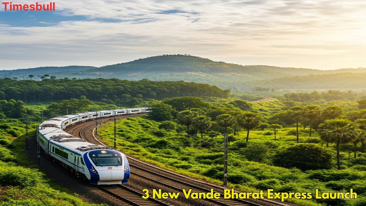 3 New Vande Bharat Express...