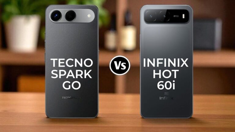 Infinix Hot 60i 5g Vs Tecno Spark go 5g