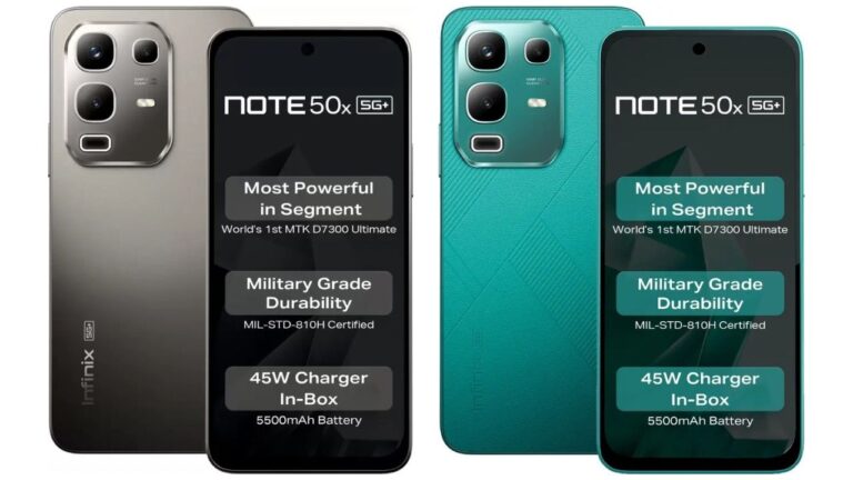 Infinix Note 50x 5g+