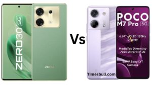 Infinix Zero 30 5G vs Poco M7 Pro 5G: Full Comparison