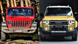 Jeep Wrangler Rubicon vs Toyota Land Cruiser – Battle of Off-Road Legends